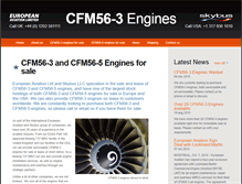 Tablet Screenshot of cfm56-3.com